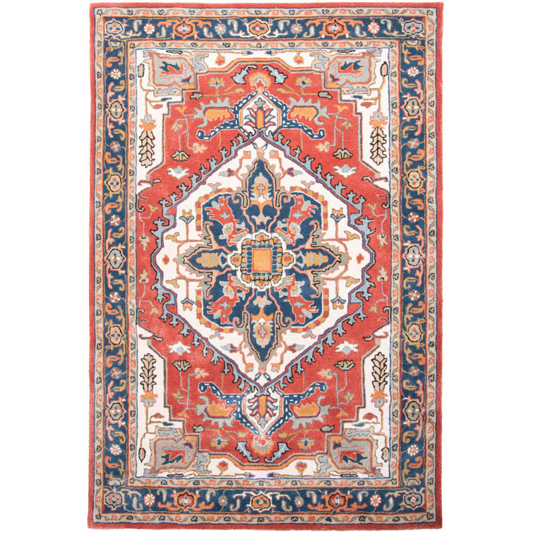 Wool/Tencel Hand Tufted Area Rug