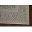 Tapis bleu clair / ivoire en laine Ziegler