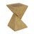 GEOMETRIC MGO SIDE TABLE,LIGHT NATURE COLOR