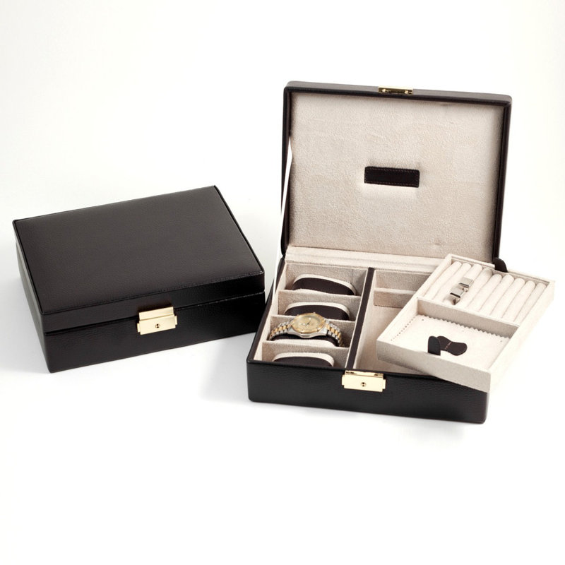 Leather Watch Box + Locking