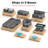 Luxury 10-Piece Patio Conversation Set Deep Seating Sectional With Fire Pit Table And Double Chaise Lounge-1852566001-1857265217