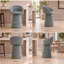 Tabourets de bar rembourrés modernes Everly, ensemble de 6-850427651-850427676