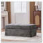 Repose-pieds rembourré en chenille-651140397