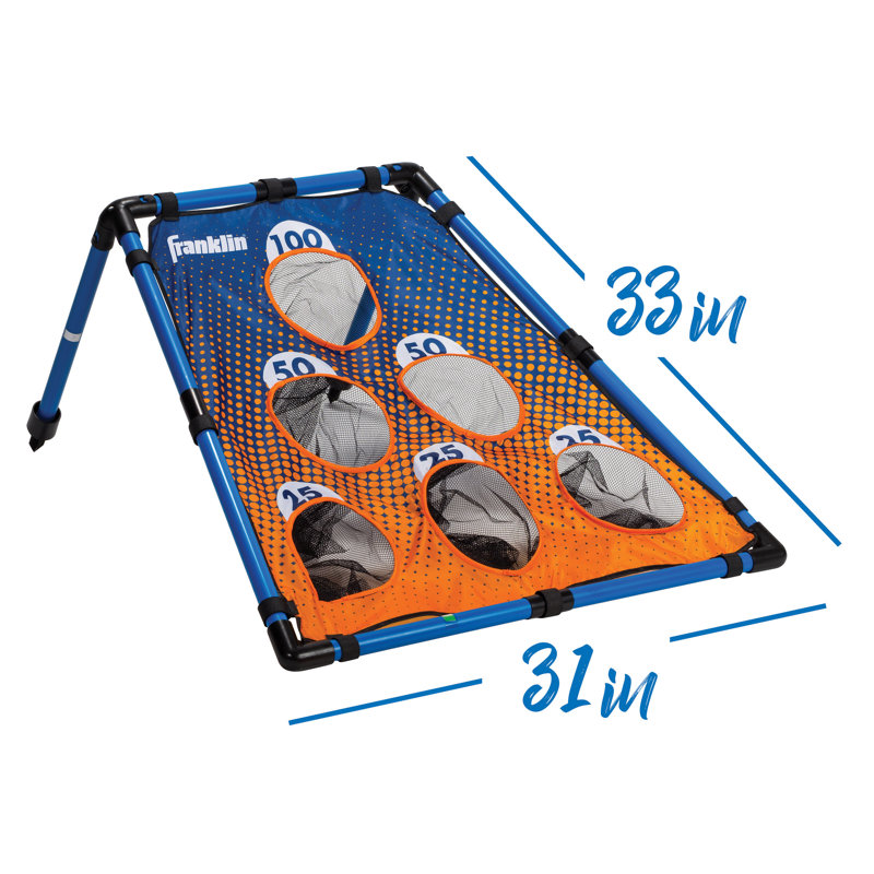 Multi-color PVC Bean Bag Toss Game Set with 6 Holes