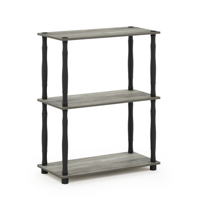 75.18cm H x 59.9cm W Etagere Bookcase