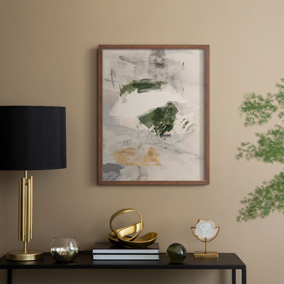 Sand Pond Fall II, reproduction encadrée - bois massif