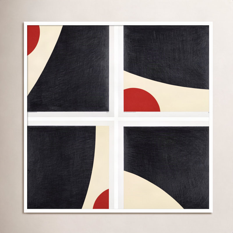 «My Mum Look Big»? Reproduction encadrée sur papier par Alex Dunn, Cadre blanc, H 41 po x l 41 po