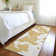 Premium Machine Washable Prisco Gold Rug
