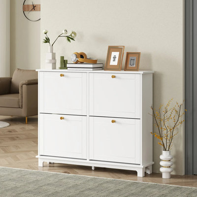 12 Pair Shoe Storage Cabinet