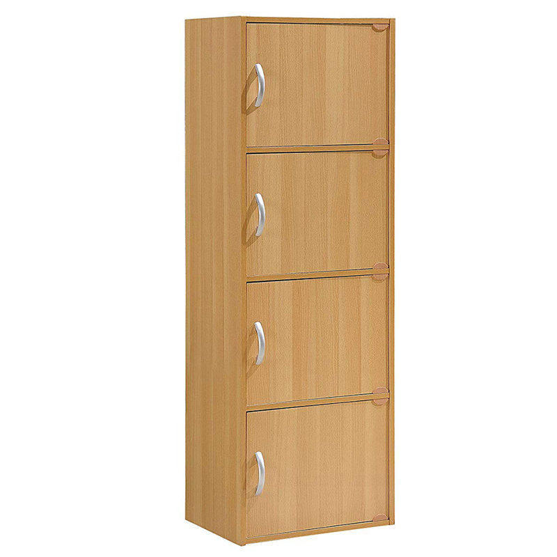 Armoire de rangement à 4 tablettes , Brun
