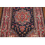 Tapis indien bleu fait à la main 3 x 5