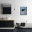 «Sleepy Dog Towel Co.», adorable Boston Terrier, salle de bain sur toile tendue, impression-110398886-110398885