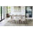 Ladder Back Solid Wood Dining Chairs With Upholstered Seat-105299742-105299743