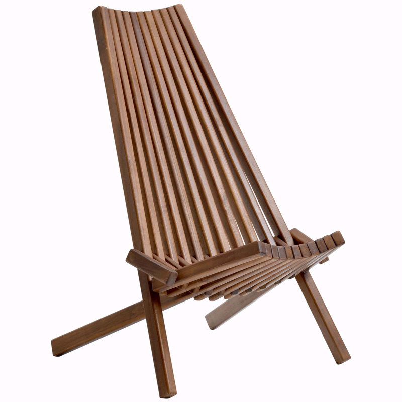 Evlalia Outdoor/Indoor Wood Folding Chair