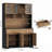 71.1" H Kitchen Pantry Cabinet-56131049