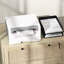 Classeur vertical vertical avec serrure - 2 tiroirs, barre de suspension réglable pour différents types de papier Ton naturel pour utilisation