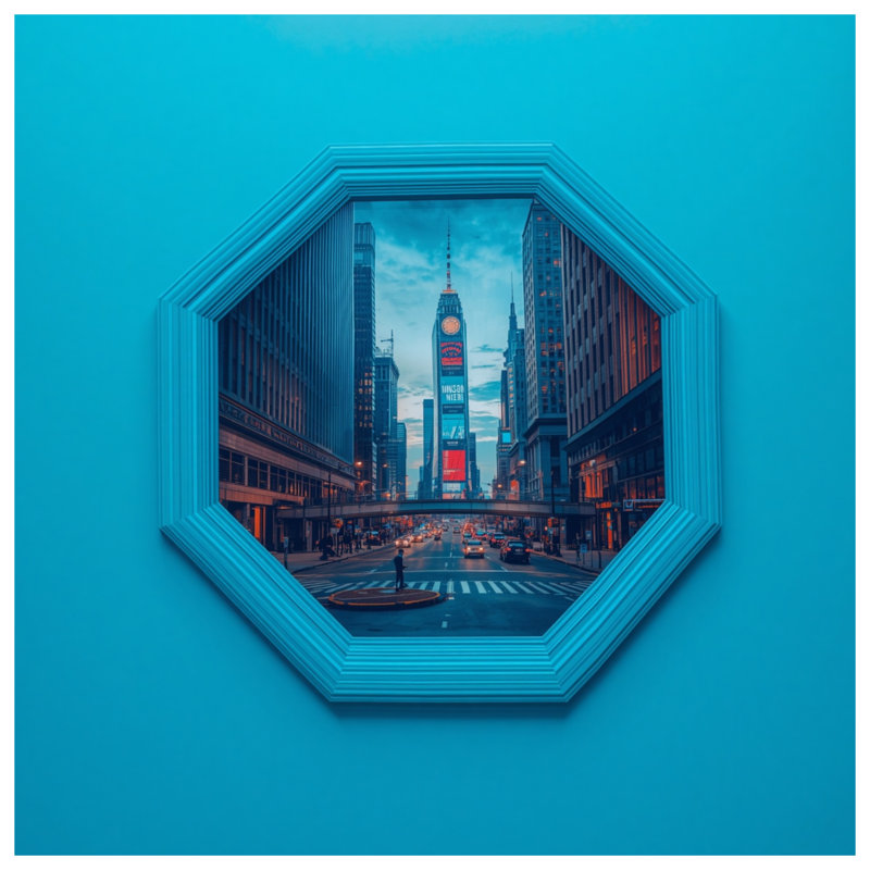 Coussins décoratifs New York Cityscape, 26 x 26 pouces