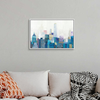 "City Life II" par Allison Pearce, reproduction d’art sur toile