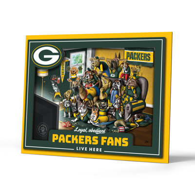  Art mural NFL Green Bay Packers