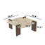 Table basse carrée en travertin et noyer-1999133232-1999133238