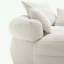 Canapé simple en chenille avec coussins-276592242