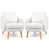 Fausse fourrure blanche est en rupture de stock