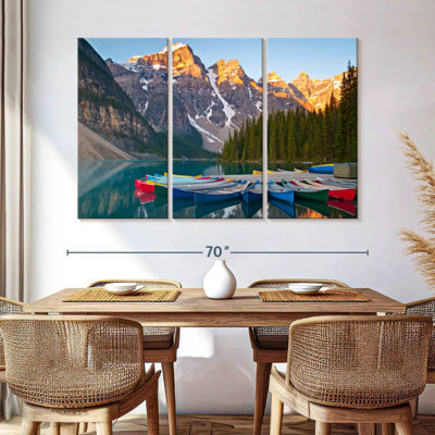 Senne Canoes In Banff National Park