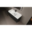 Meuble-lavabo 48 po en chêne foncé avec lavabo en résine et rangement polyvalent autoportant-1322174733