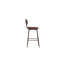 Ariela Upholstered Counter Stool with Metal Frame