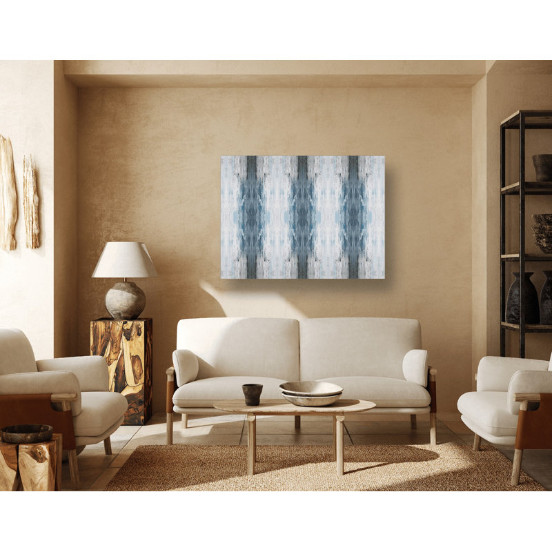 Trinity On Giclee Canvas Hand Embellished Art, Brown Framed Canvas, 25.5" H x 31.5" W x 1.75" D