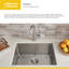 American Standard Pekoe 18'' W Single Bowl Stainless Steel Undermount Kitchen Sink
