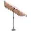 Parasol de marché rectangulaire 8 'x 6'