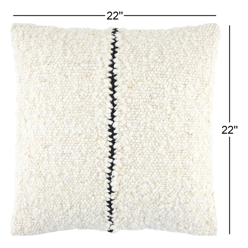 Galey Alix X Livabliss Larocco Accent Pillow, 22"H x 22"W, Pillow Cover Only - No Insert