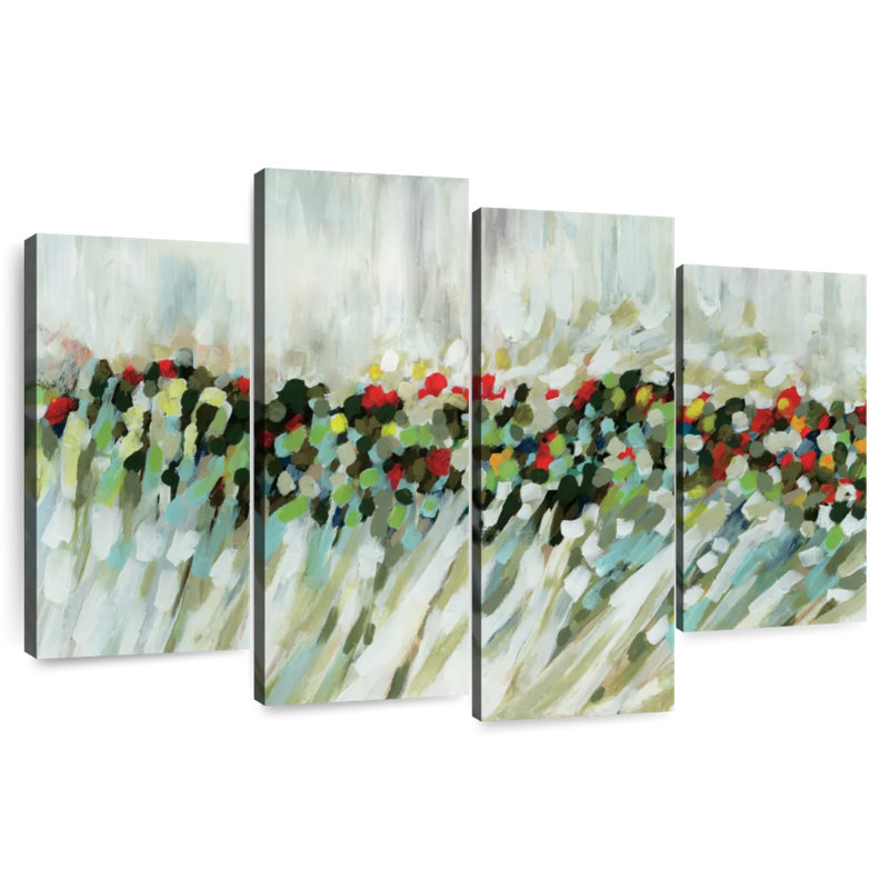 Tourbillons de coquelicots Avery, H 22 po x l 36 po