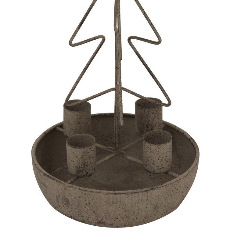 Andrian Metal Candle Accessories, 26cm H x 14cm W x 14cm D