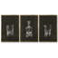 Crystal Barware V - Ensemble de 3 cadres flottants sur toile-97754072-97754071
