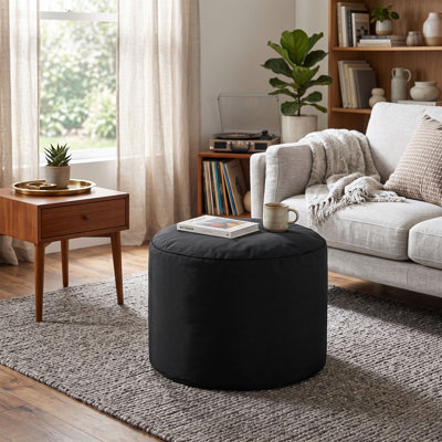 Repose-pieds pouf rond 20 po Goku, hydrofuge