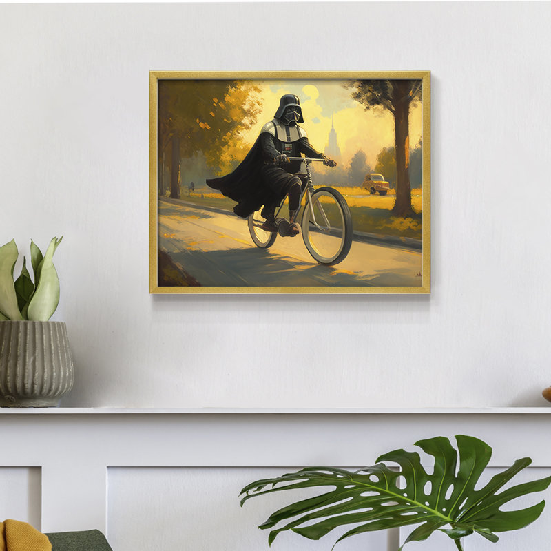 Floral Series-CCXCIII -Framed Print - Restickable, 11" H x 14" W