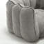 Fauteuil à billes souple avec mousse haute résilience, canapé carré confortable avec repose-pieds-1662795274