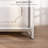 Retro Simple White Iron Bookcases