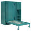 Lit escamotable mural rotatif avec bibliothèque, armoire supérieure, bureau extensible et rangement latéral-1854663467