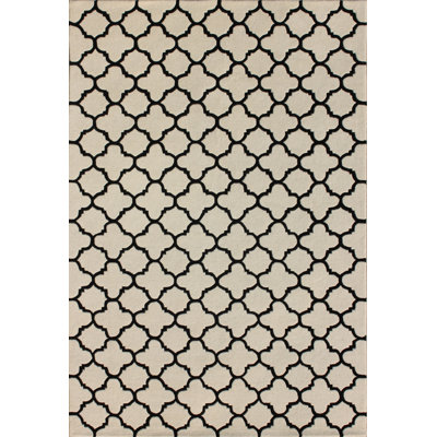 Vaughn Geometric Wool Hand Woven Area Rug