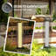 Black Solar Powered Integrated LED Pathway Light