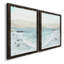 «In The Surf I», ensemble de 2 peintures sur toile encadrées-131698530-131698534