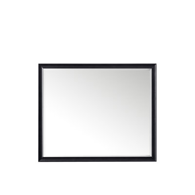 Glenbrooke Solid Wood Beveled Wall Mirror