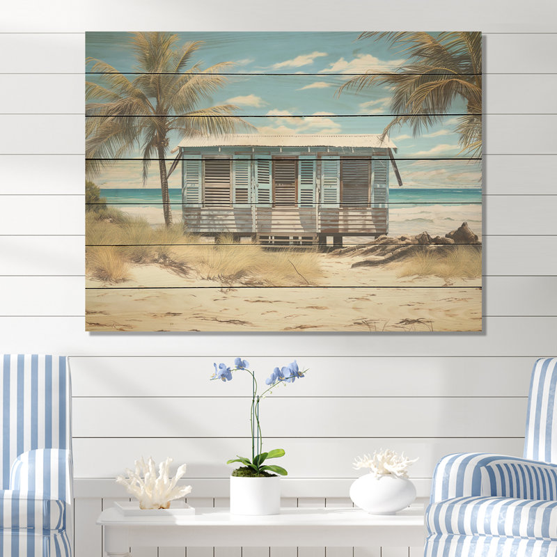 Beachside Cottage Charm II - Fenêtres côtières sur bois, H 10 po x l 20 po