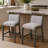 Skylar Upholstered Grey Counter Stool-1467439908