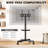 Mobile TV Stand on wheels for 27-60 Inch TVs-699380402