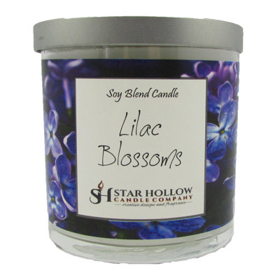 Lilac Blossoms Scented Jar Candle