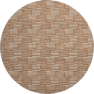 Premium Machine Washable Prisco Paprika Rug